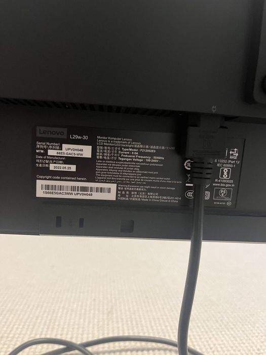 Lenovo   monitor