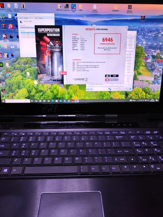 Уникальный мамонт Clevo P570WM очень редкий , такого у вас точно нет