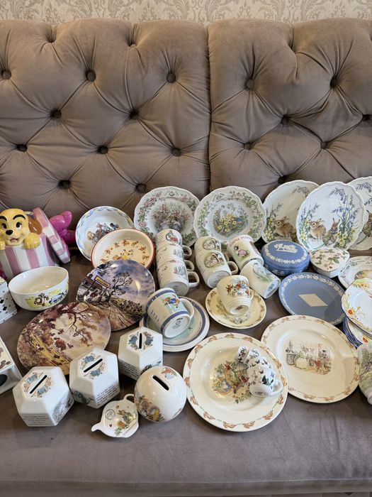 Royal Albert, Doulton, Wedgwood, Peter the rabbit