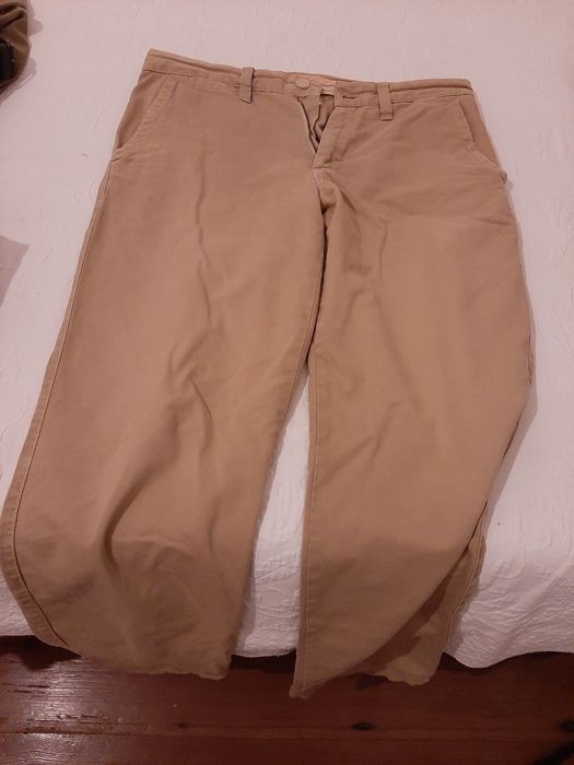 Calças beje springfield