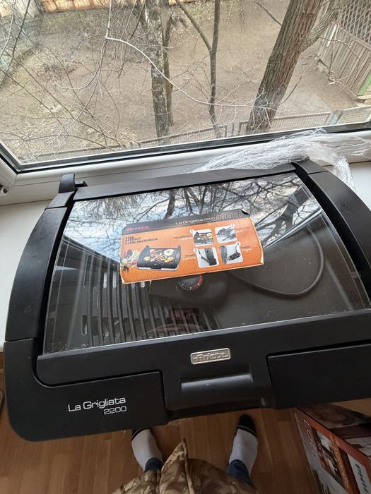 Гриль DeLonghi La Grigliata 2200W | Мощный электрогриль