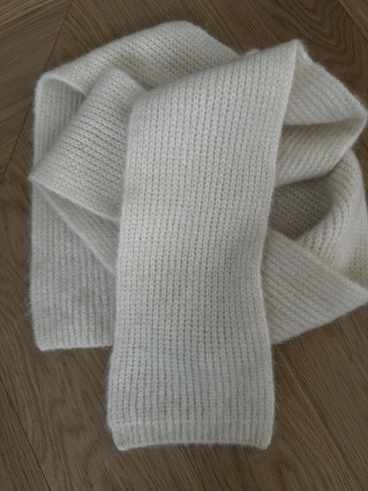 Szalik massimo dutti śmietankowy