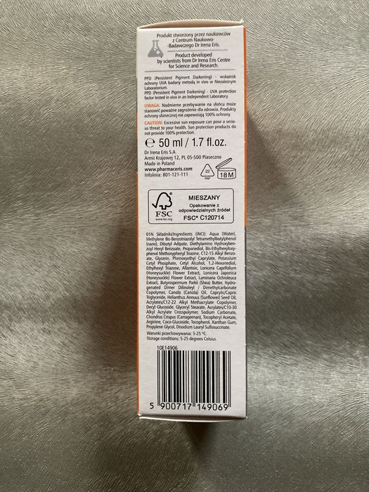 Krem o szerokopasmowej ochronie - Pharmaceris