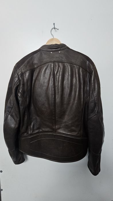 Casaco mota vinatge pele e pele vaca ROKKer