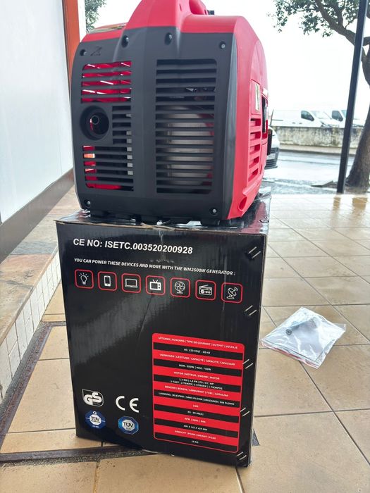 Geradores a gasolina 2500w NOVOS