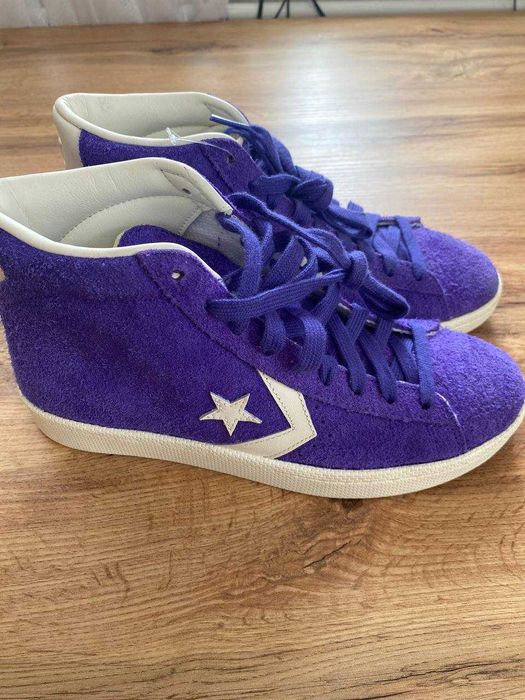 Converse Pro Leather Mid оригінал фіолетові 40 розмір