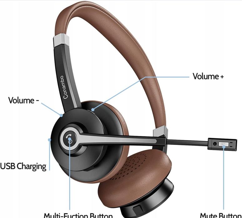 Słuchawki bezprzewodowe nauszne Conambo JBT700 AAA