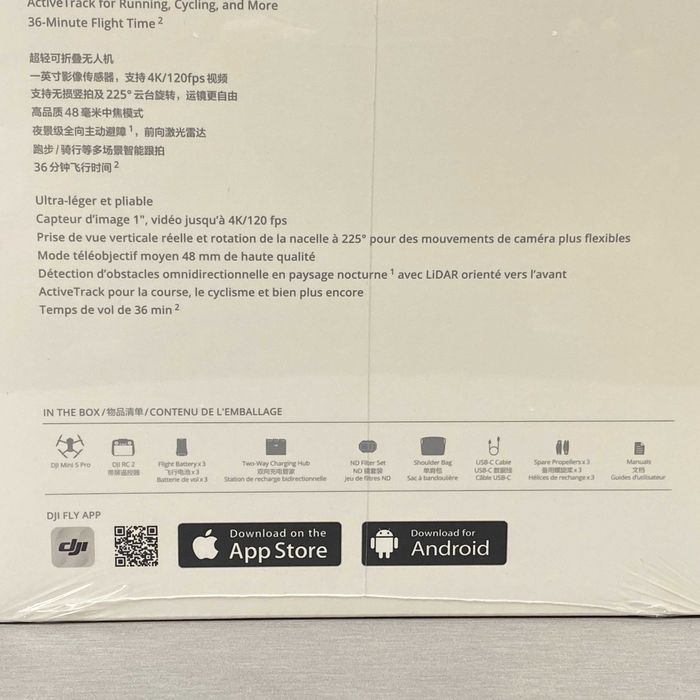 DJI Mini 5 Pro Fly More Combo (DJI RC 2) - SELADO - 3 ANOS DE GARANTIA