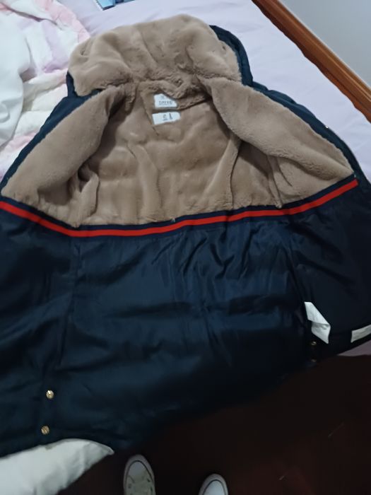 Dark Blue Coat for Girls by Tiffosi