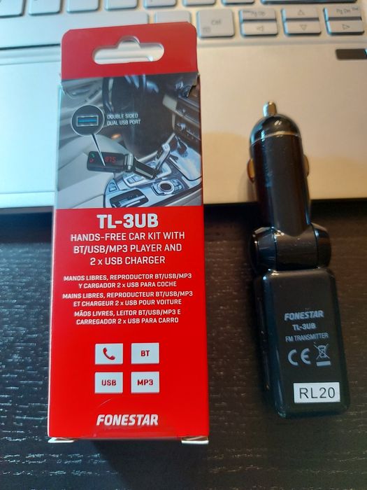 Transmissor Bluetooth de Isqueiro para carro