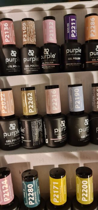Verniz gel Purple novos, selados sem tpo