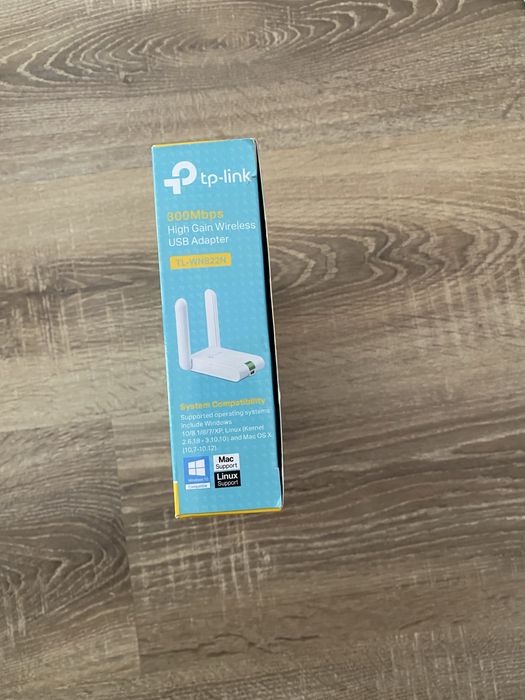 Adaptador USB wireless c/antenas duplas TP Link