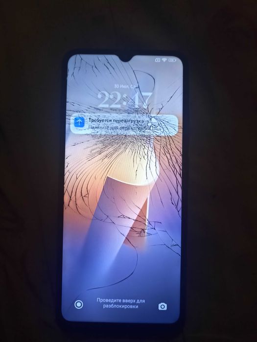 Экран Redmi 12С рабочий