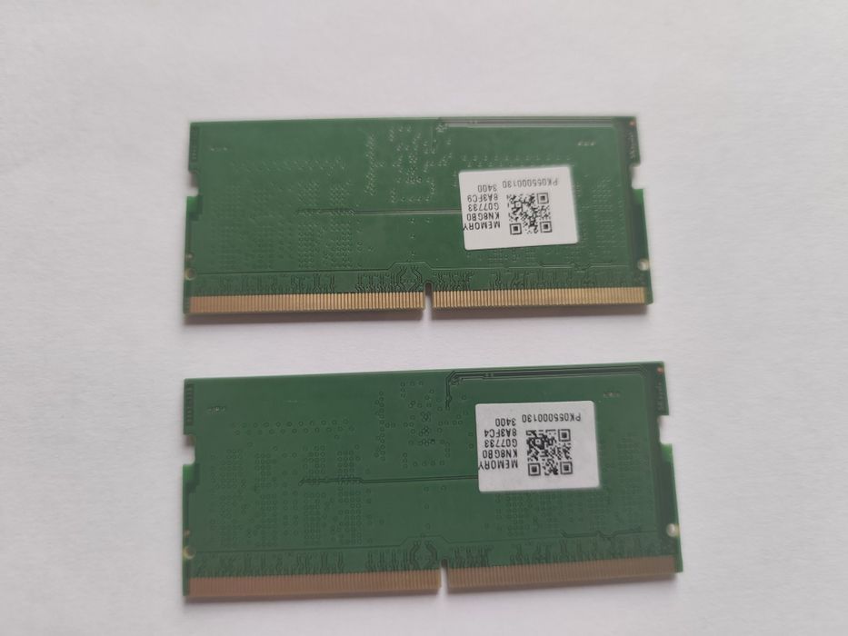 DDR5 16GB (2×8GB) 4800 MHz SO-DIMM
