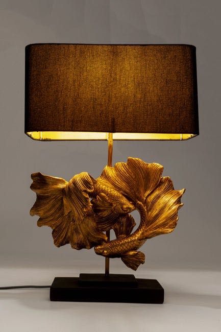 Kare Design Lampa stołowa Goldfish 53cm