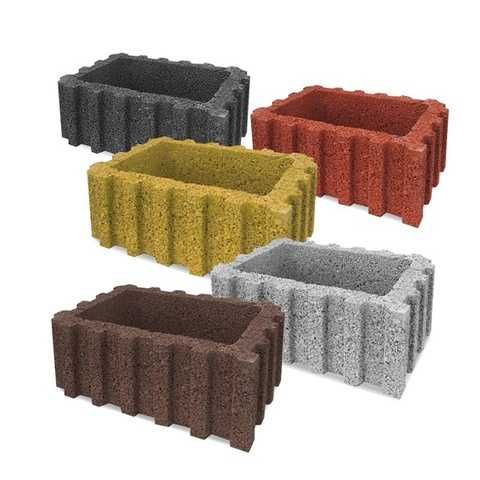 Donice betonowe małe 40x28x20 każdy kolor do ogrodu - możliwa dostawa