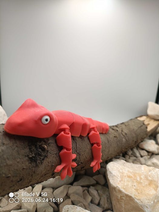 Jaszczurka 3D (ok.20cm).