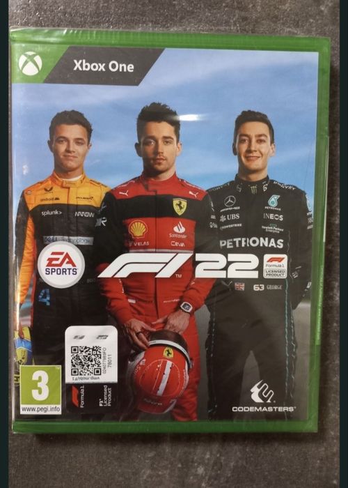 Диск на Xbox One F1 2022 Запакований