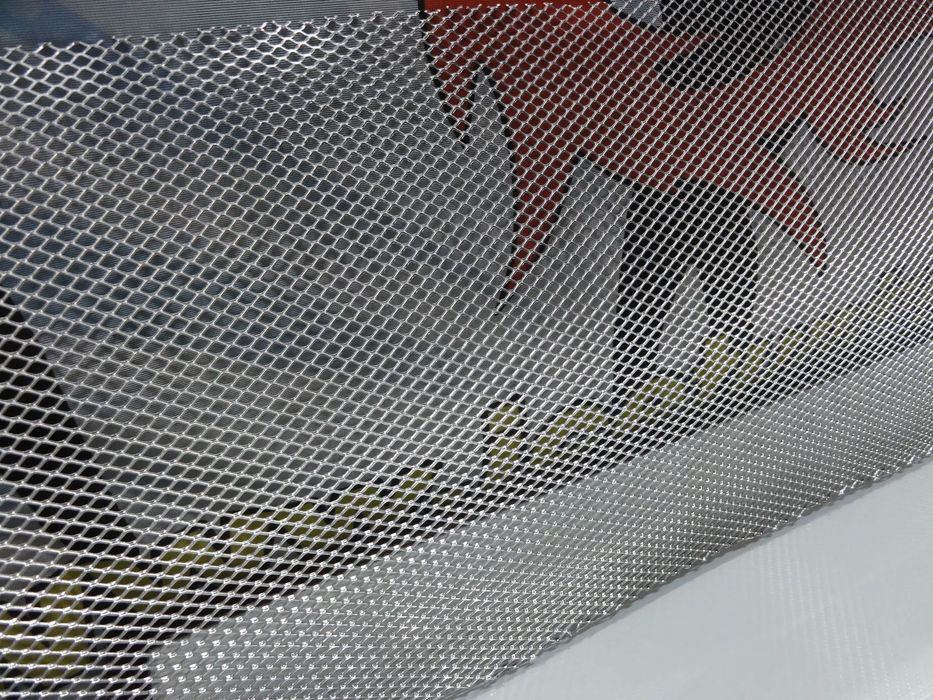 Rede / Grelha universal 125 X 30 cm em alumínio