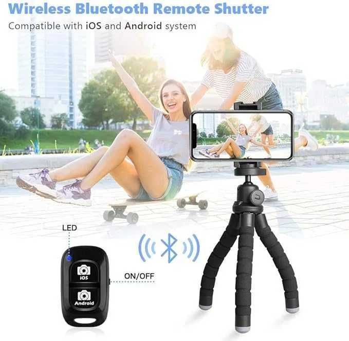 Uchwyt na telefon komórkowy, statyw do selfie z pilotem UBeesize