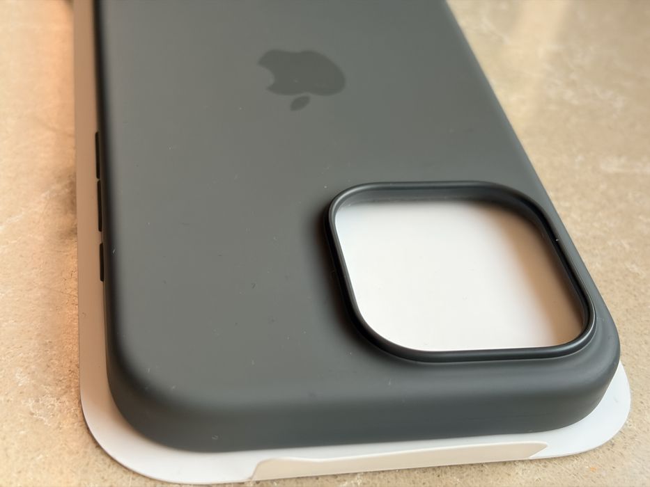 MYYV3ZM/A iPhone 16 Pro Max Silicone Case Stone Gray  X -com  PL oryginal
