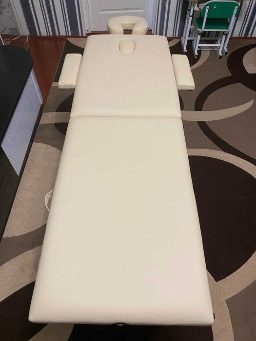 Стол массажный кушетка для массажа, шугаринга, тату, SPA бук 2-х сегм.