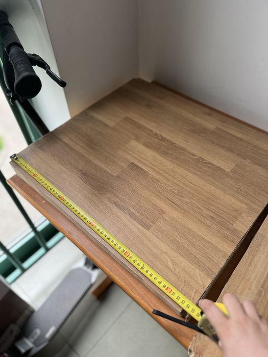 Blat płyta laminowana dąb naturalny Ikea Saljan kawałki