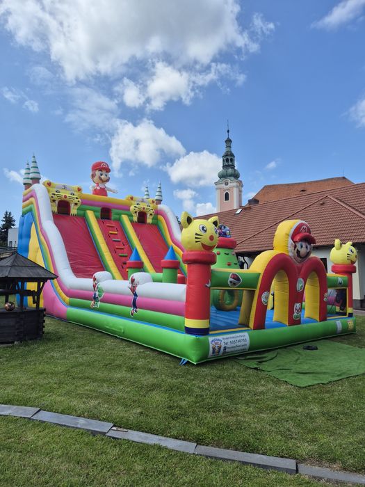 Zamek dmuchany / dmuchańce / dmuchaniec / PIANA PARTY / BYK RODEO