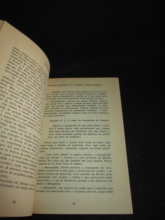 Livro Para uma crítica Marxista da Teoria Psicanalítica