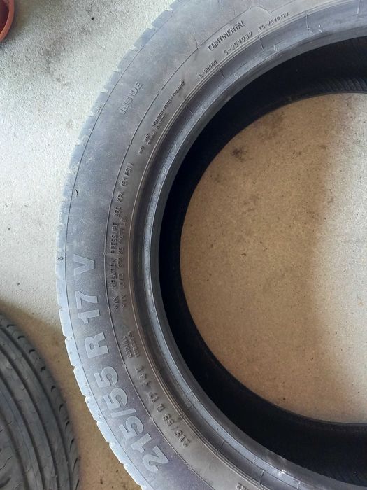 Opony letnie Continental ContiEcoContact 5 215/55 R17