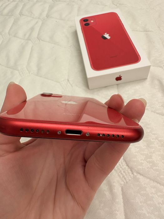 iphone 11 червоний  телефон   ідеальний айфон
