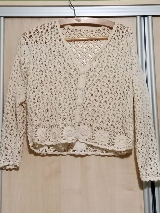 Sweter ażurowy,rozm.M