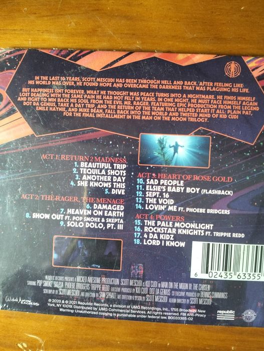 CD Kid Cudi (selado)