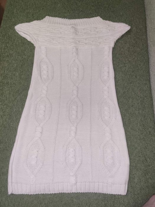 Белое платье туника