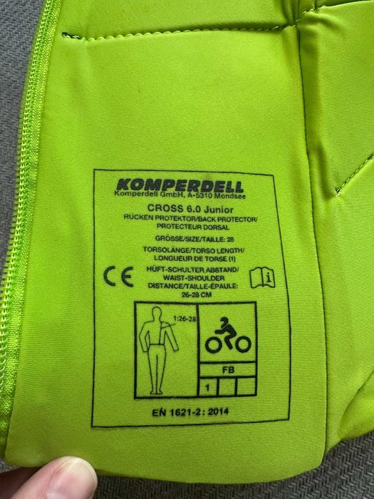 kamizelka do jazdy konnej Komperdell Restless Rookie - S 128