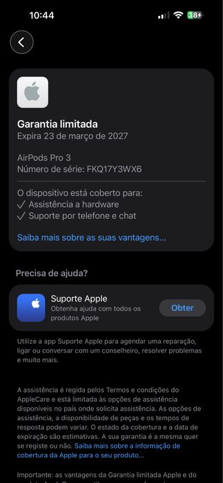 AirPods Pro 3 | Garantia Apple Até 2027 • Envio Imediato*