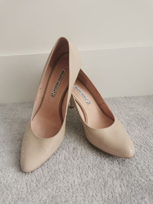 Szpilki/czółenka rozm.39 skóra naturalna