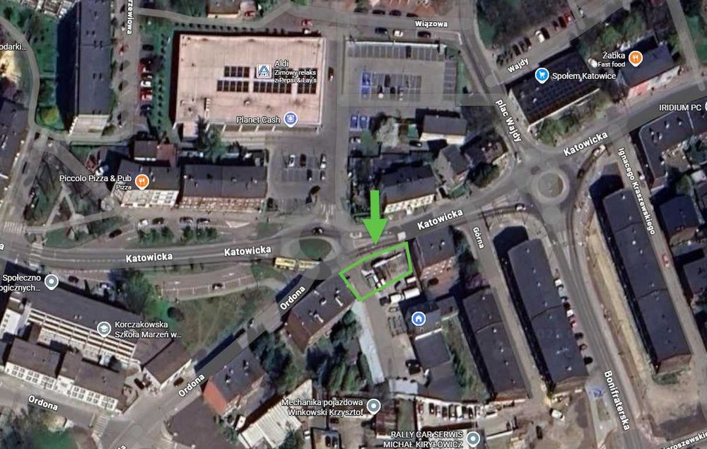 Miejsce pod Food Trucka - ul. Katowicka, Katowice