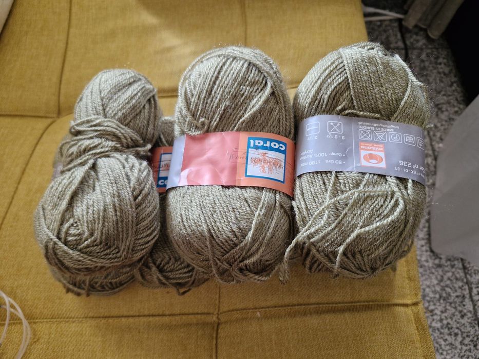 Linhas tricot/ Crochet variadas