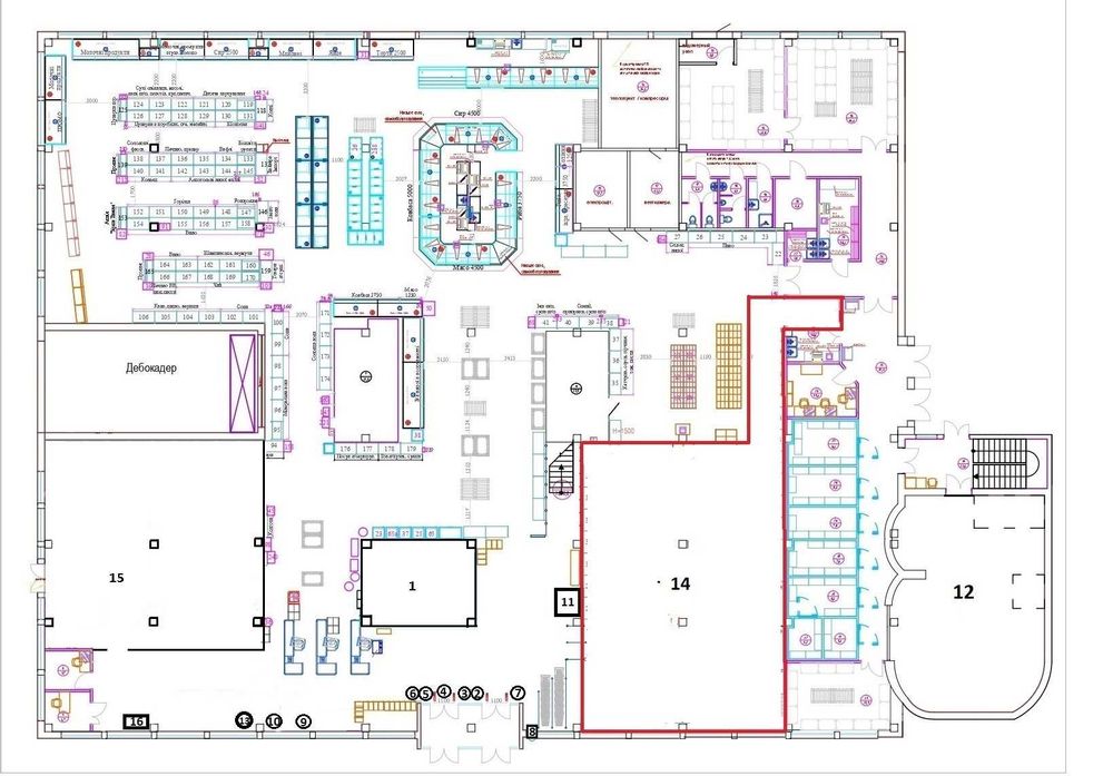 Київ, вул. Голего, 7, приміщення в ТЦ 150 кв.м. 1й поверх