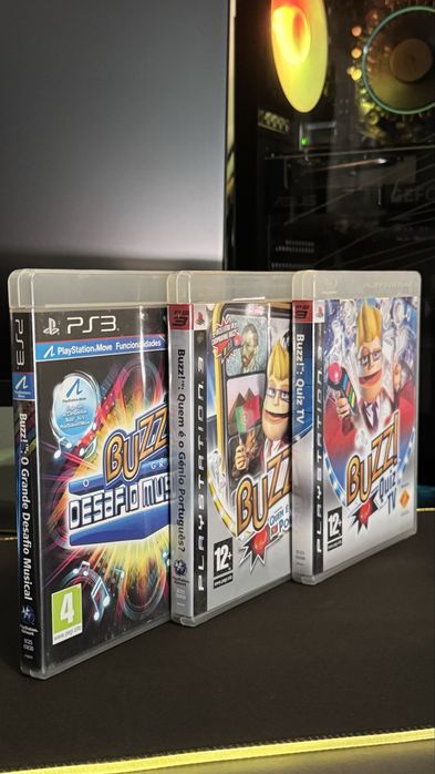 Comandos Buzz PS3 / Jogos Buzz