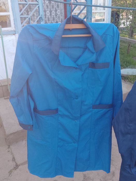Халаты рабочие спец.одежда.
