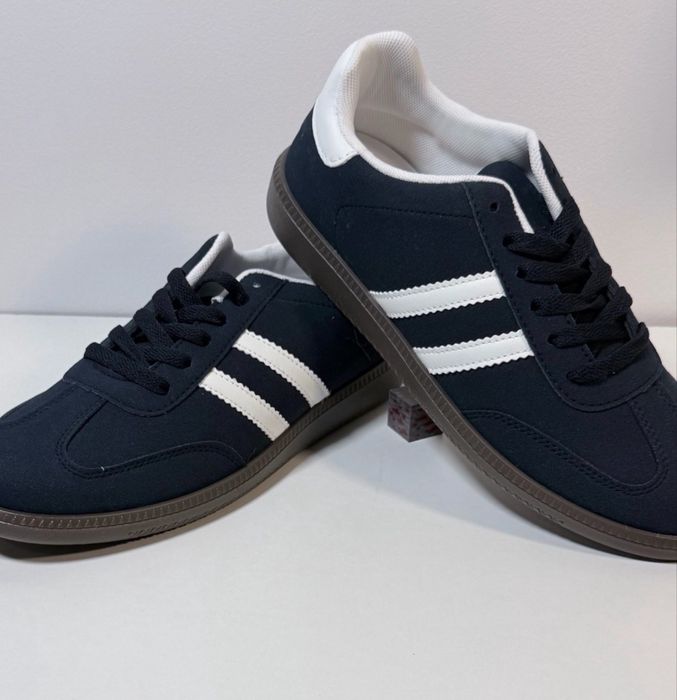 Sneakersy al’a Samba granat niebieski