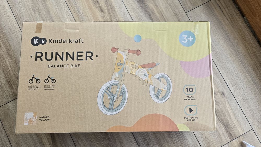 NOWY Rowerek biegowy Runner KinderKraft