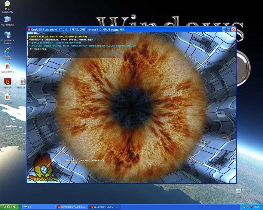 Retro Karta Graficzna ATI Radeon HD 3870 DDR4 512 Mb!