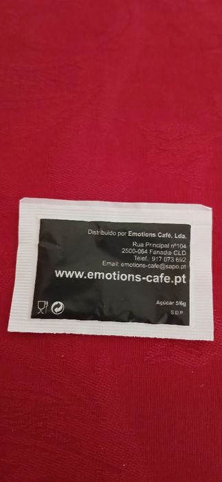 Pacote de açúcar Emotions