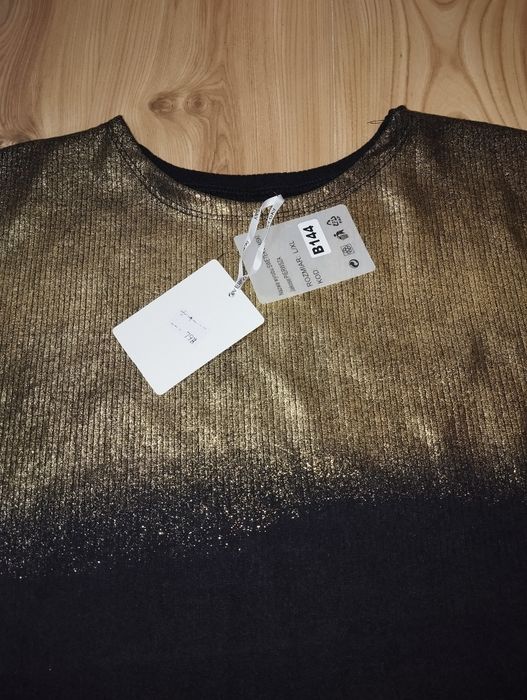 Okazja! Nowy Elegancki Swetr Damski, Młodzieży z Metką.