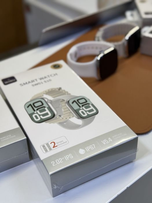 Watch 10 Подарунок на 14 новий Wiwu колір біла сталь гарантія 1 рік