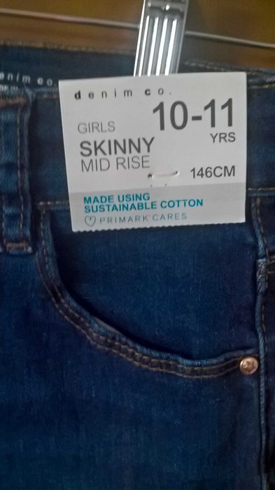 calças novas de menina 10-11 anos