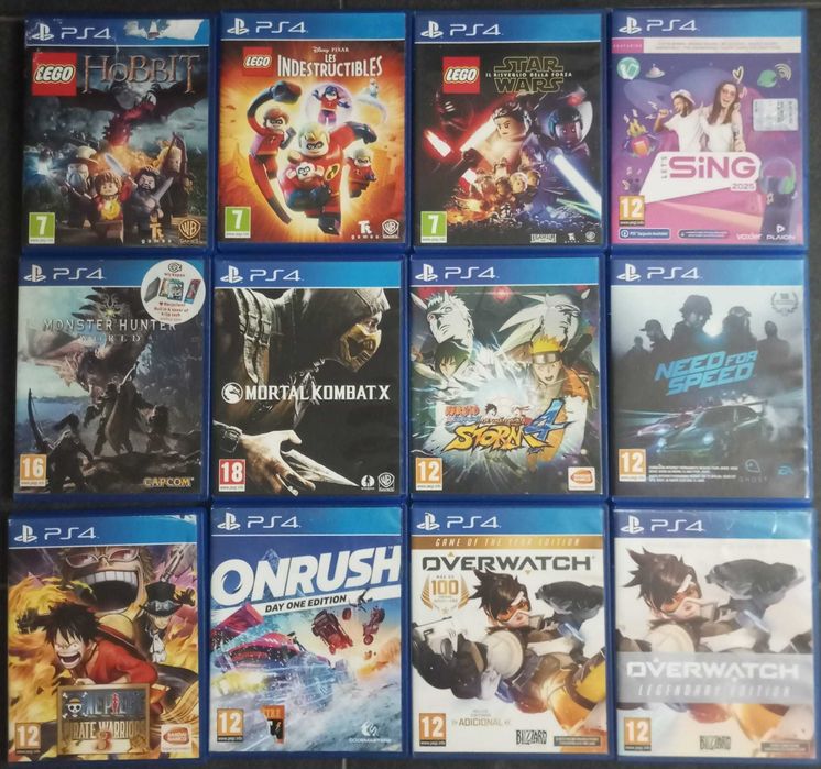 Jogos PlayStation 4 - Preços na Descrição